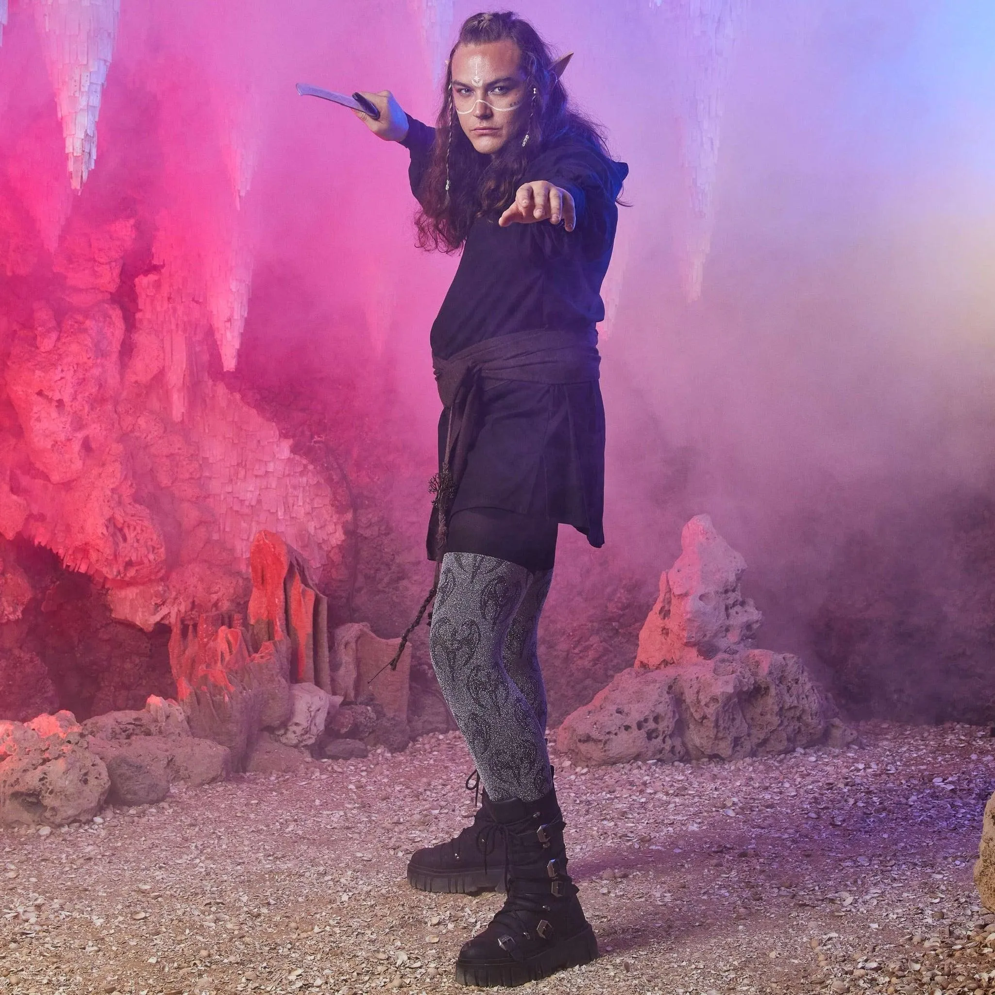 ACOTAR Strumpfhosen - Silver Legion