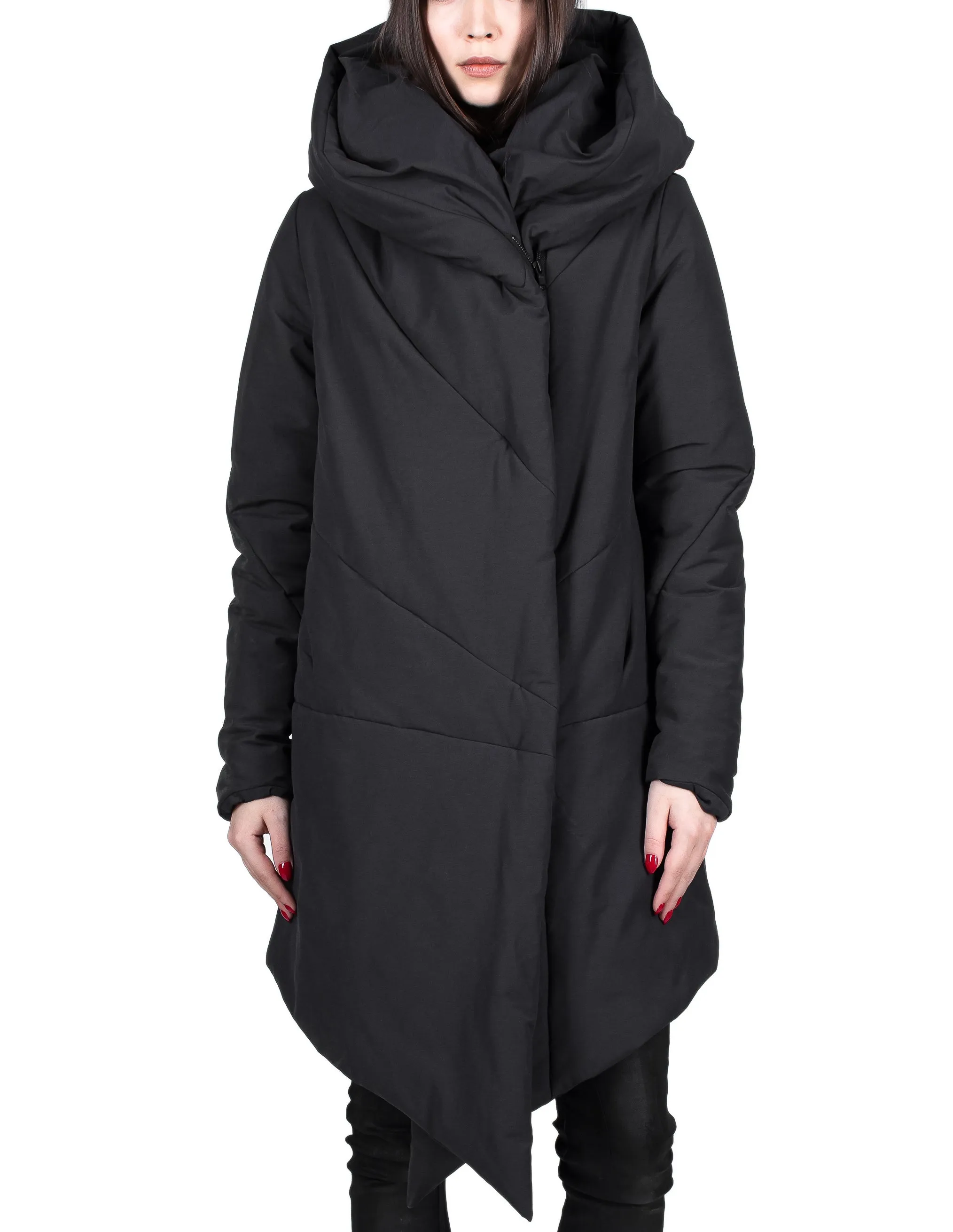 Asymmetric Padded Parka