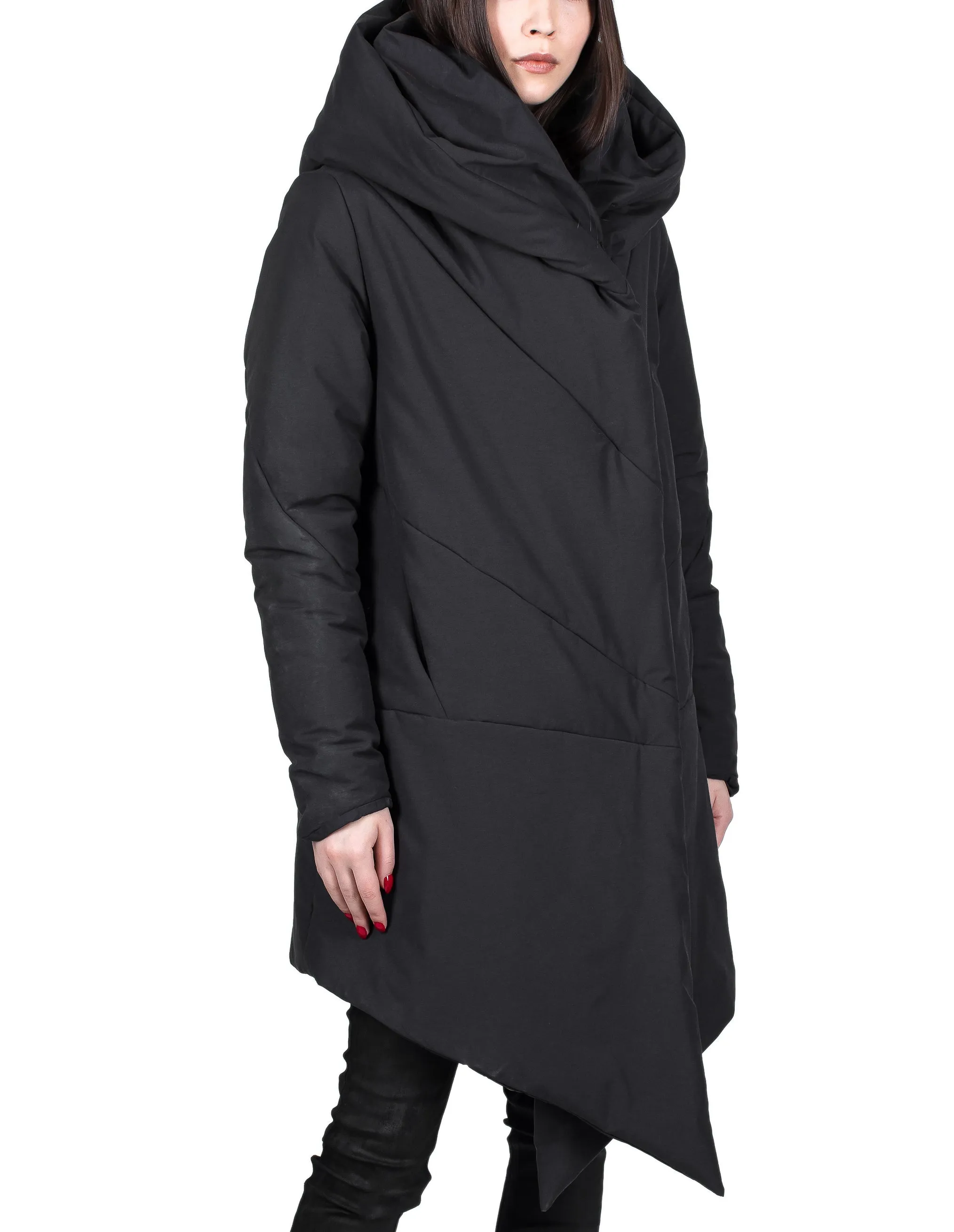 Asymmetric Padded Parka
