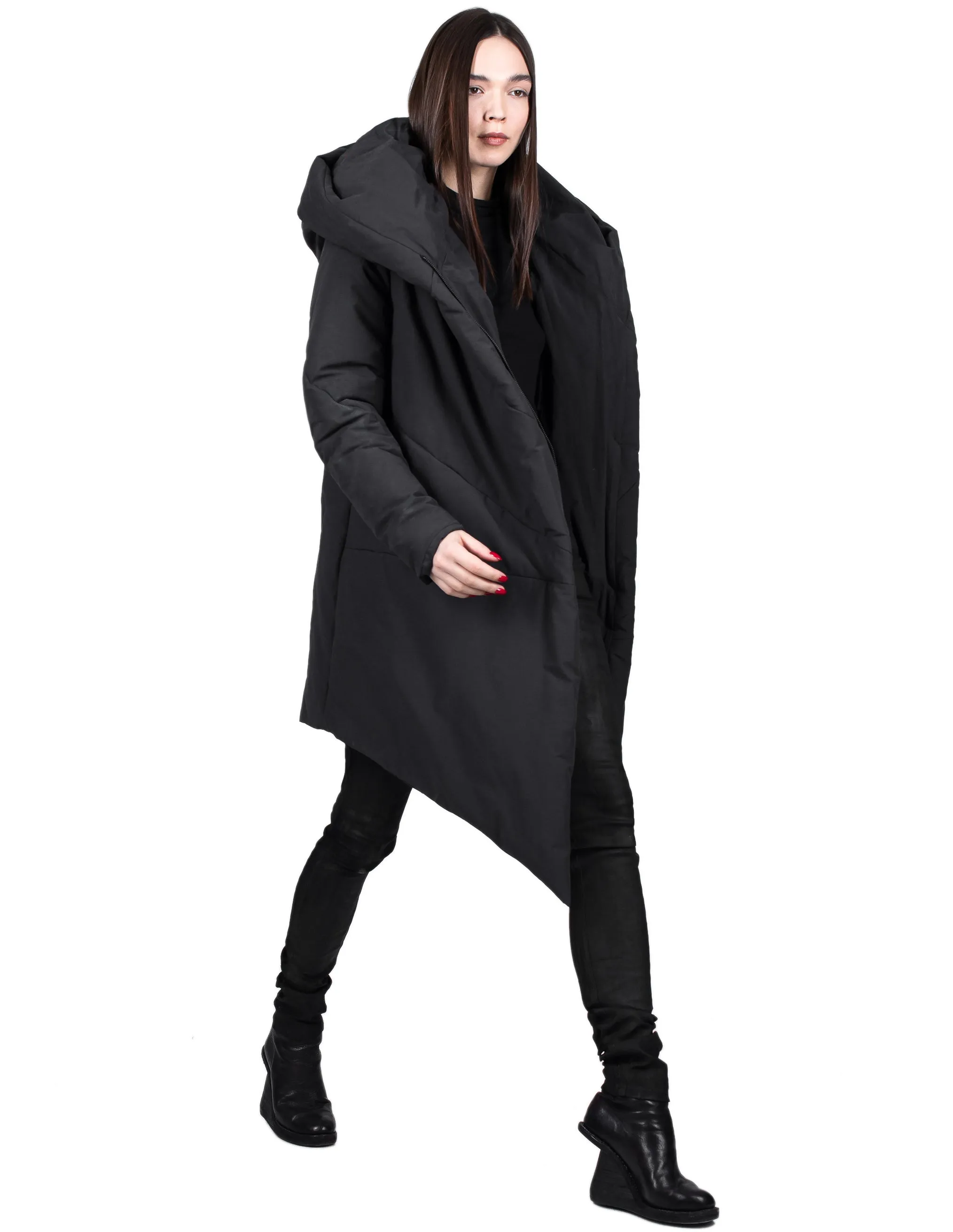 Asymmetric Padded Parka