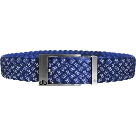 Blue DB Icon Dreave Reversible Belt with Prong