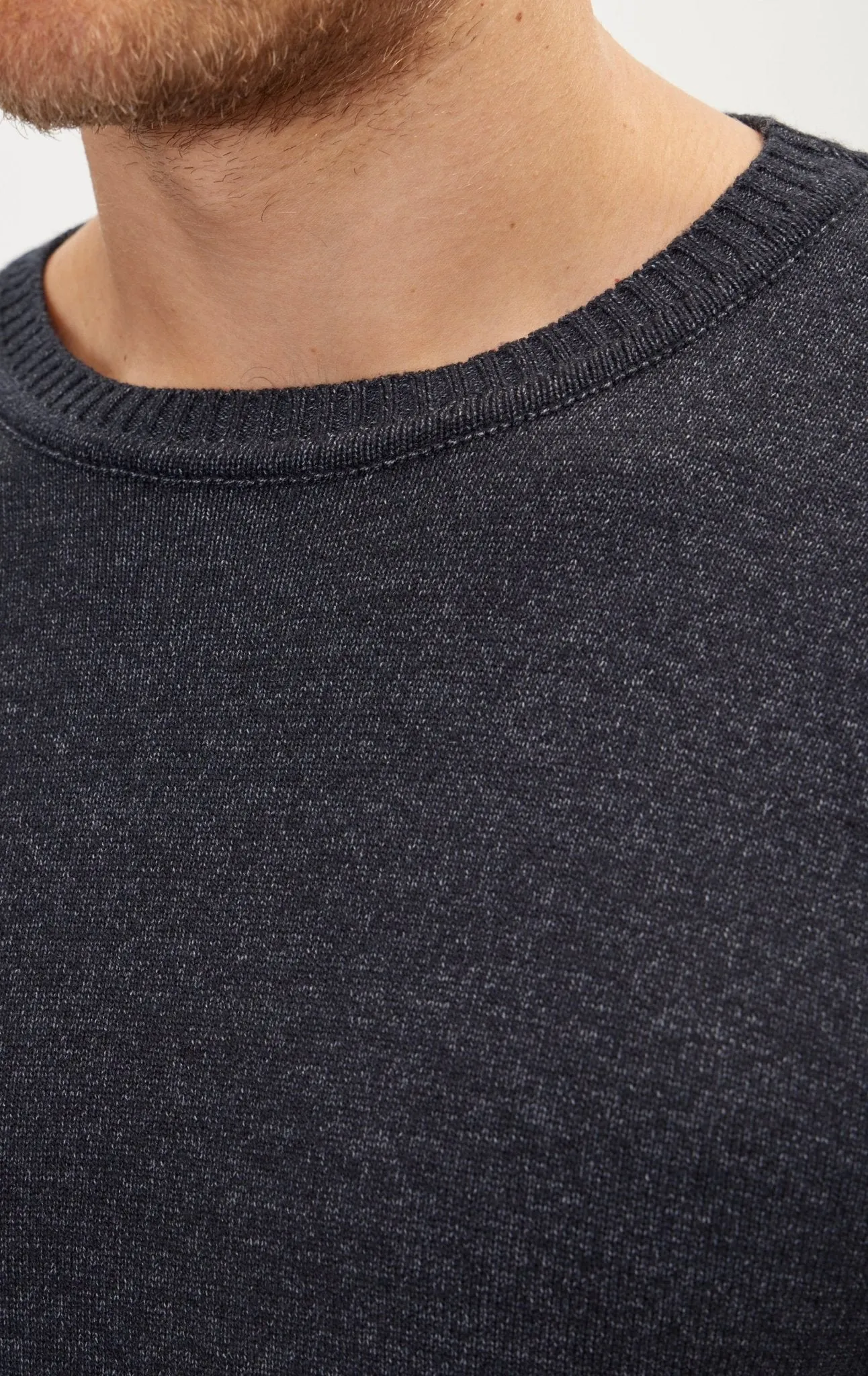Classic Crew Neck Sweater - Anthracite