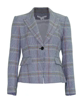 Danielle Plaid Dickey Jacket