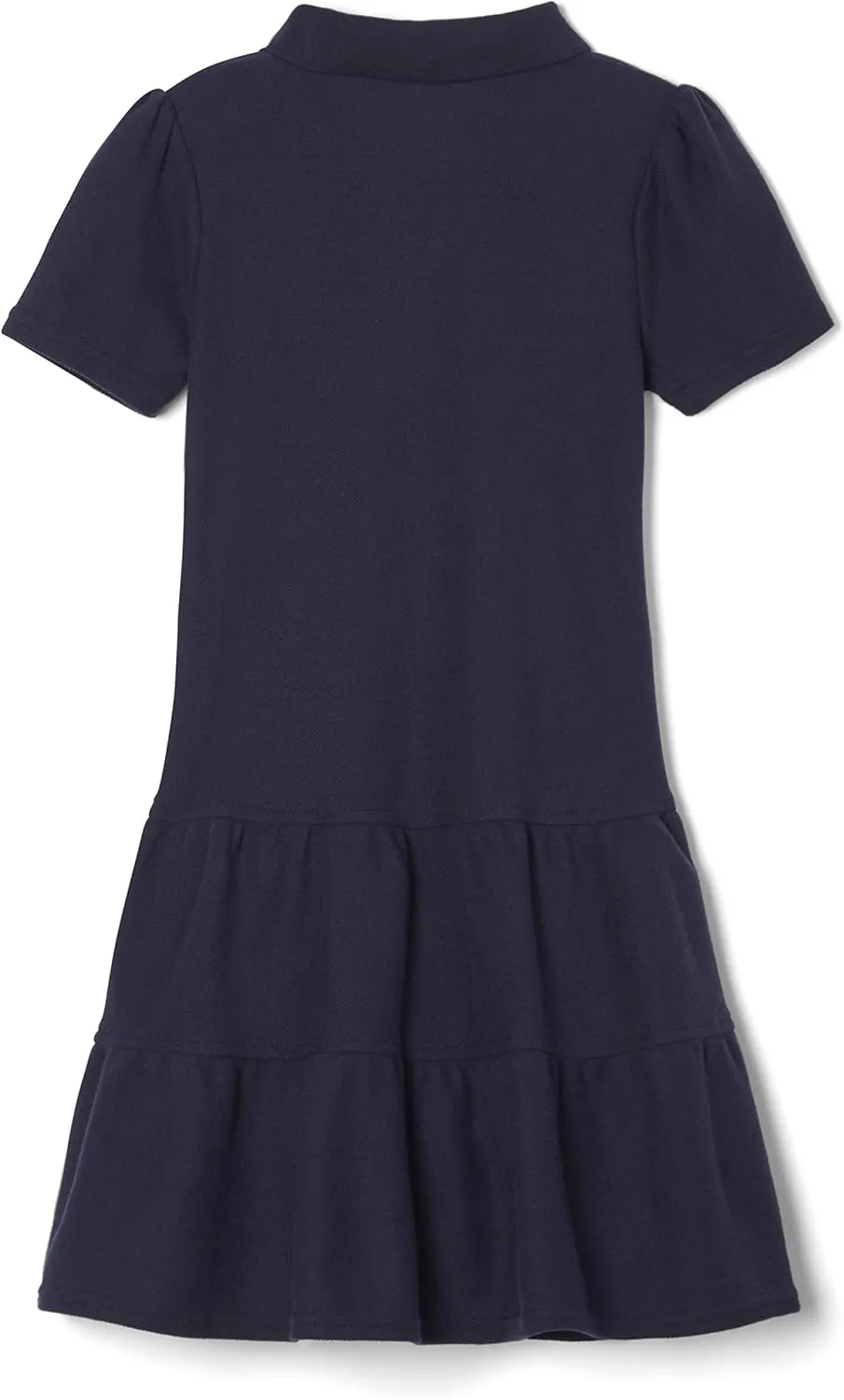 French Toast Girls' Ruffle Pique Polo Dress