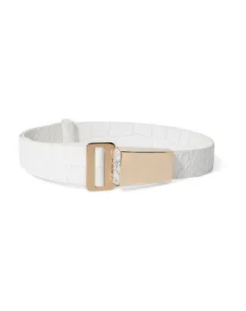 Gabriela Hearst Women Belt Light grey ONESIZE INT