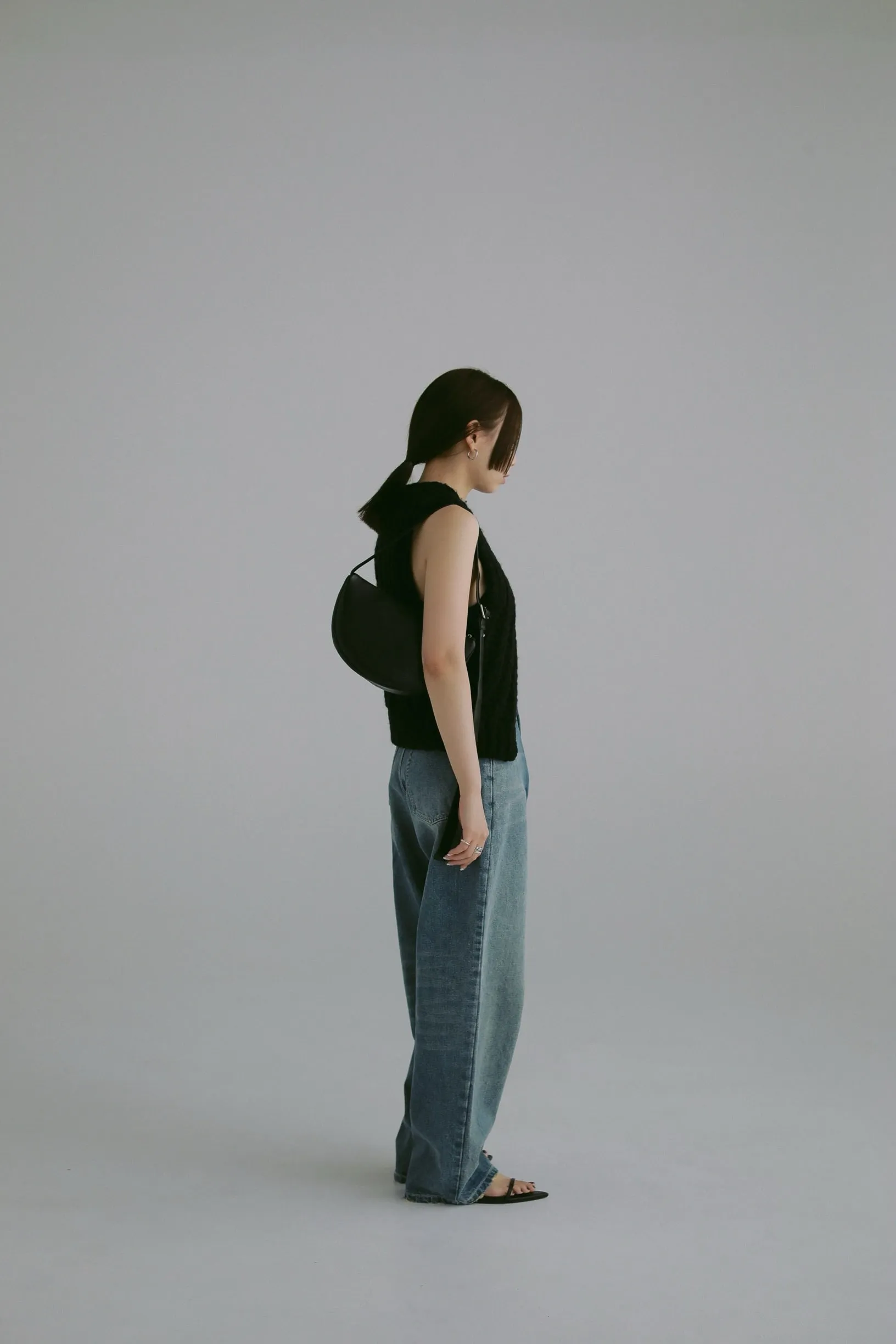 hand knit vest