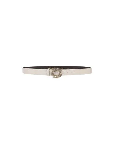 Just Cavalli Women Belt Ivory 36 inches