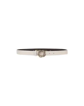 Just Cavalli Women Belt Ivory 36 inches