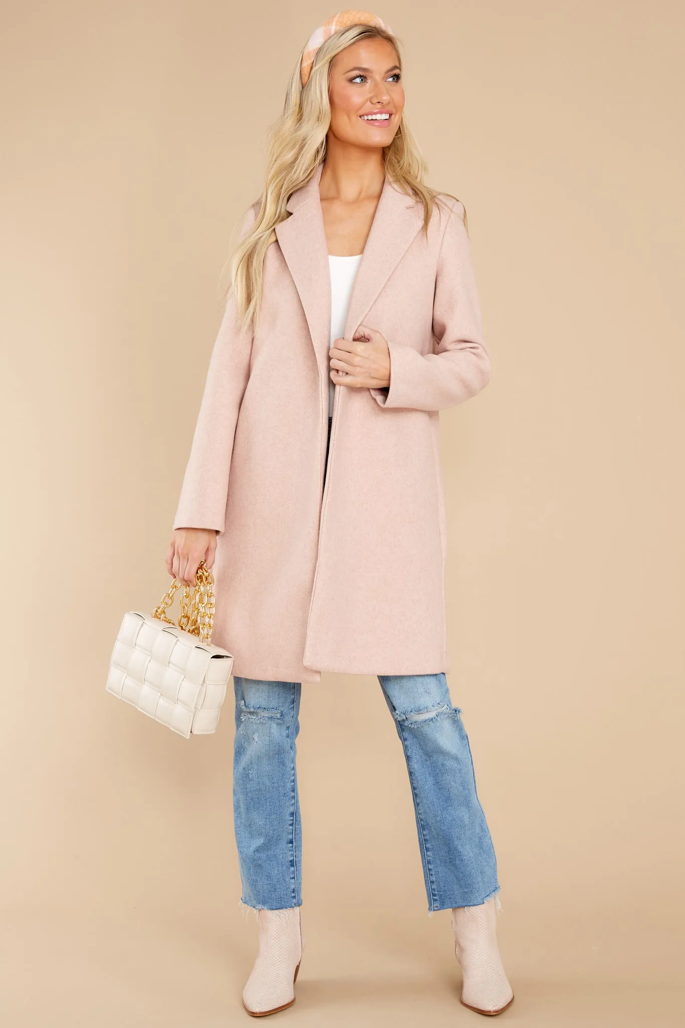 Just For You Mauve Coat