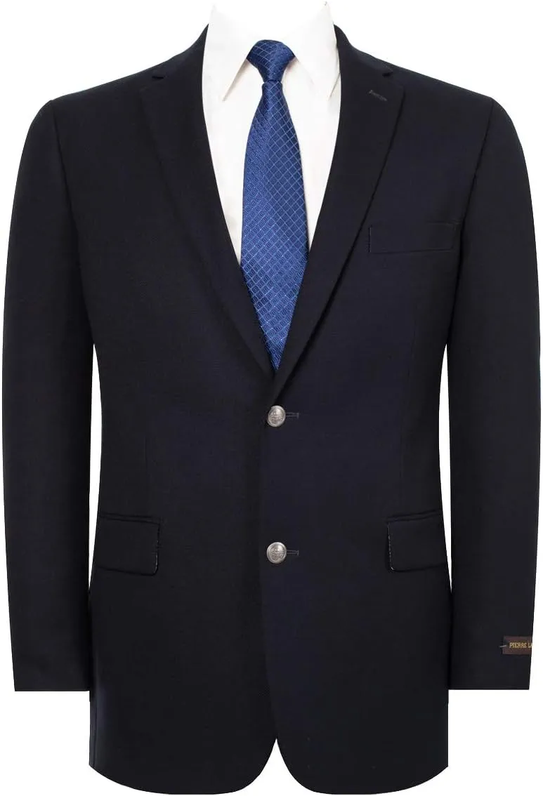 Men's Blazer Classic Fit Sport Coats Stylish 2 Button Single Breasted Stretch Sports Jacket for Business & Daily
