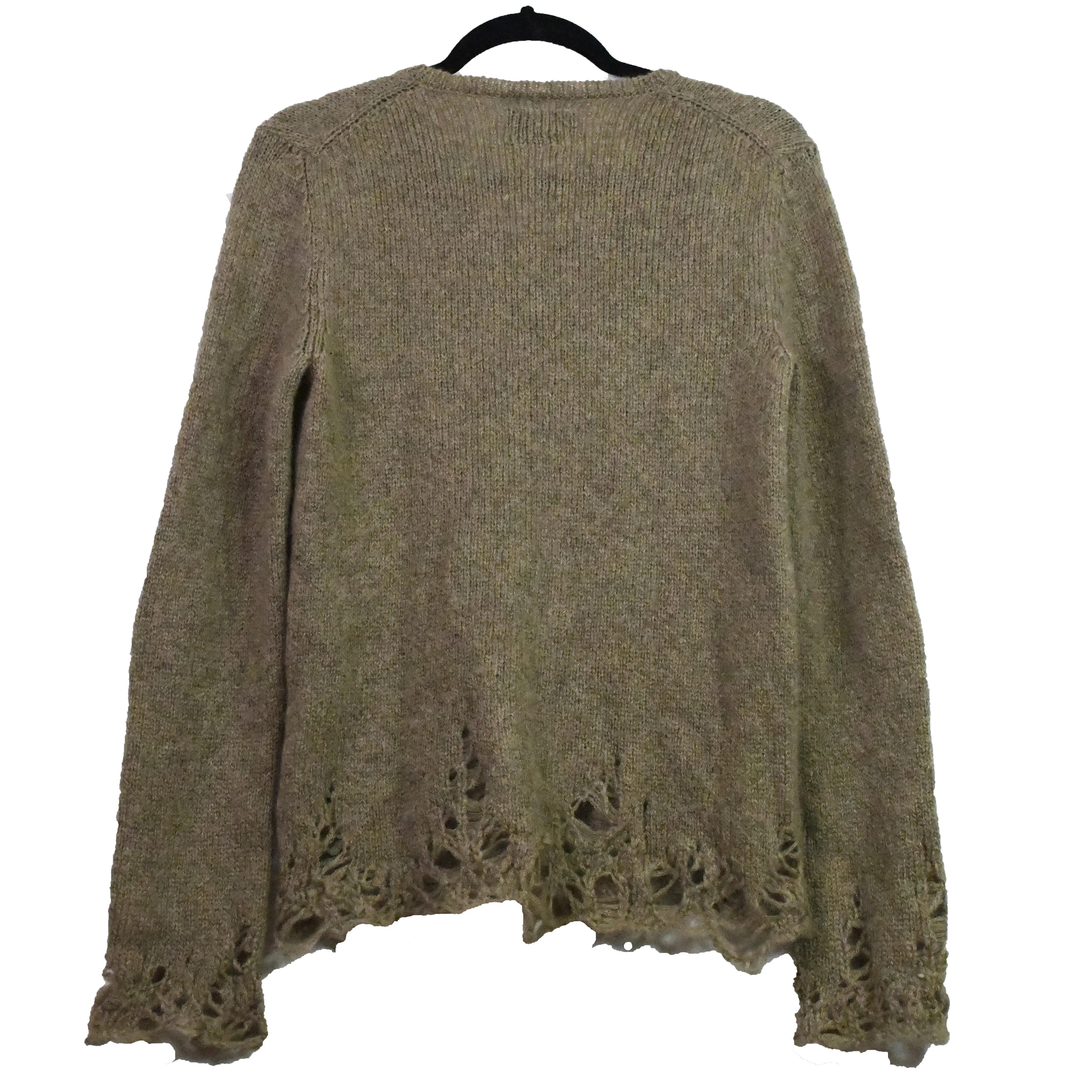 Number nine distressed knit sweater 2/Medium