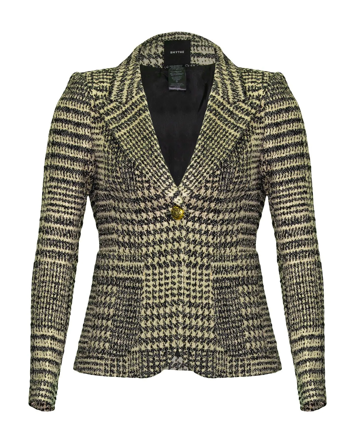Patch Pocket Duchess Metallic Glencheck