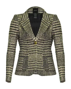 Patch Pocket Duchess Metallic Glencheck