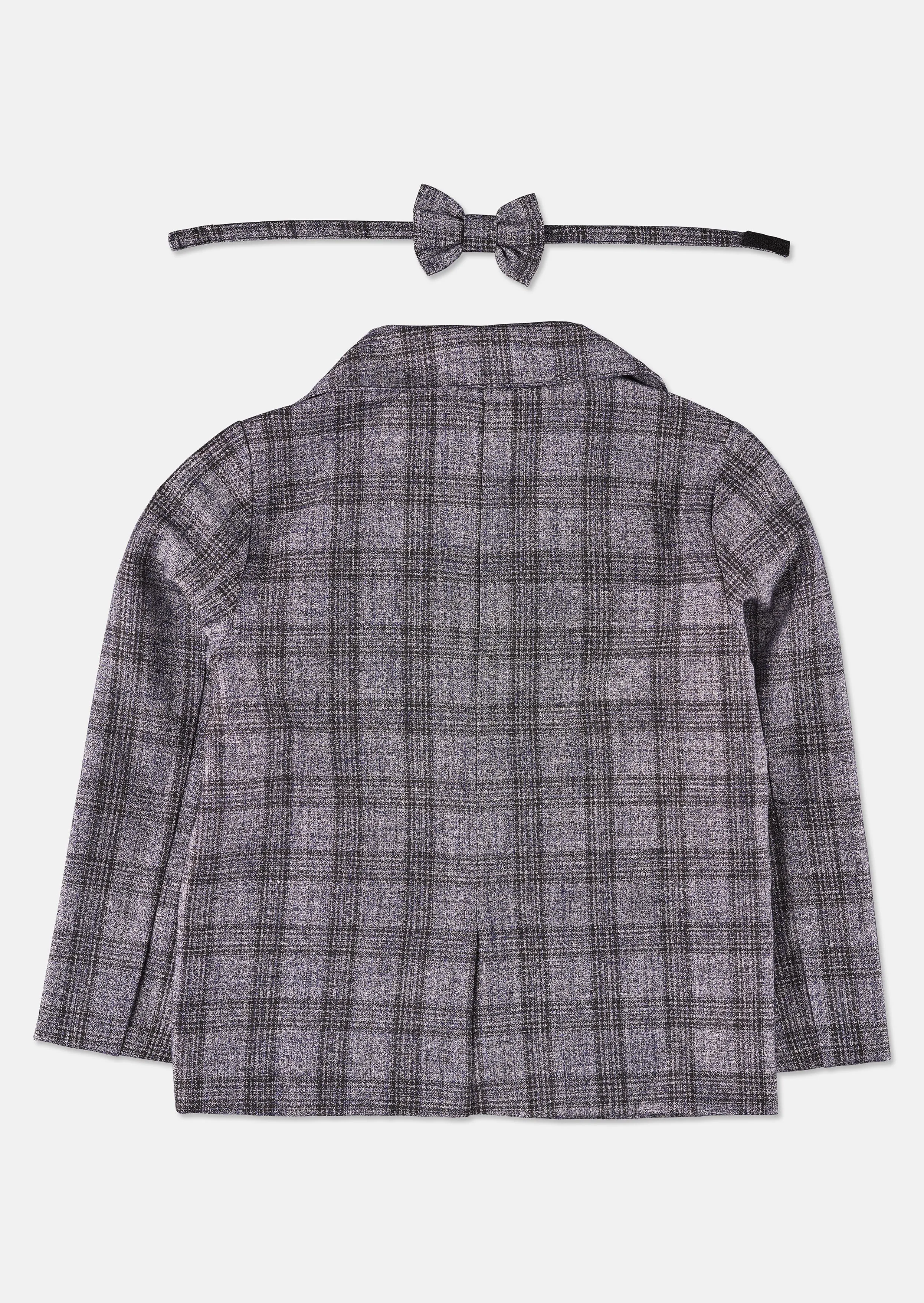 Phoenix Blue Check Smart Blazer