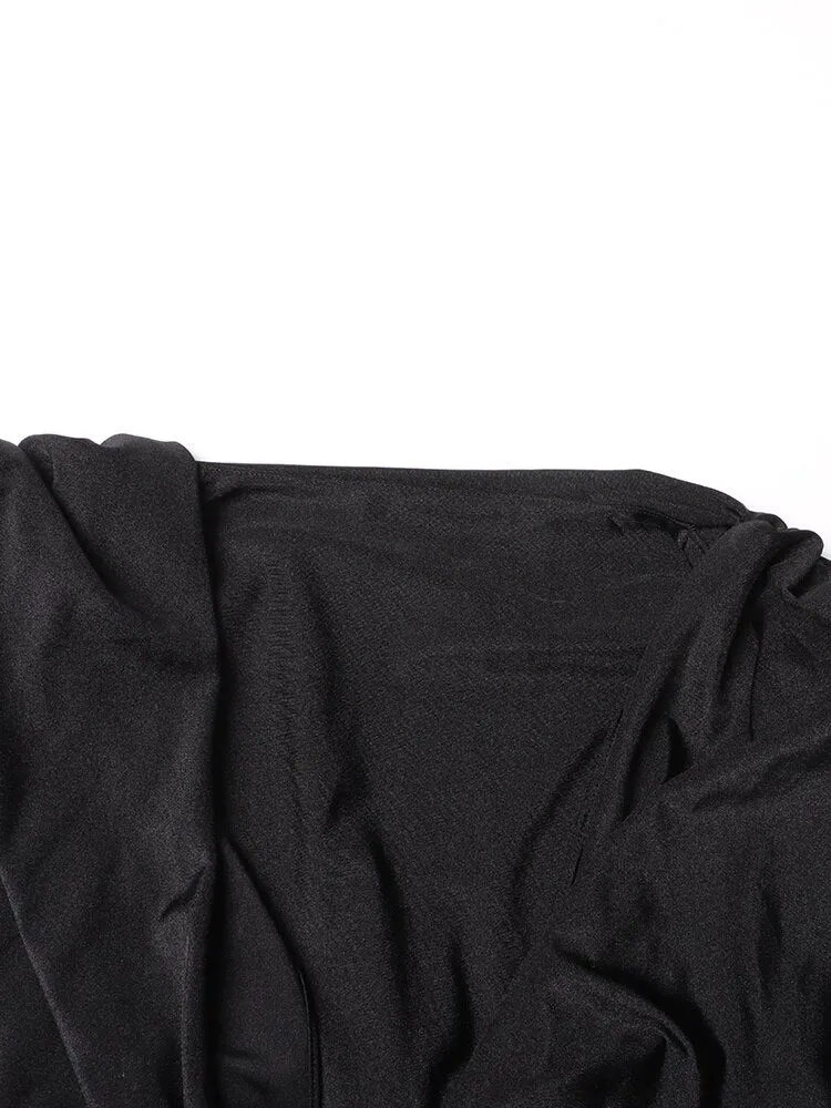 Pre Order:  Twist Front Draped Blouse