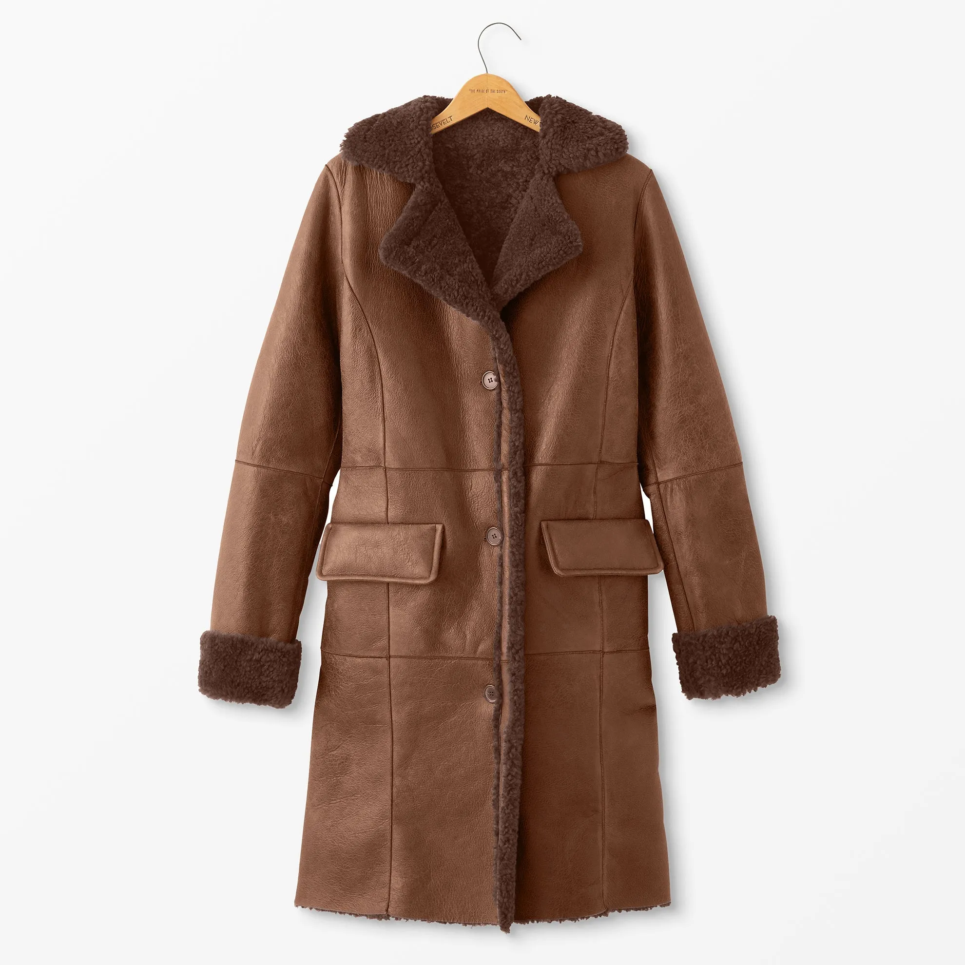 Roaring Fork Shearling Coat