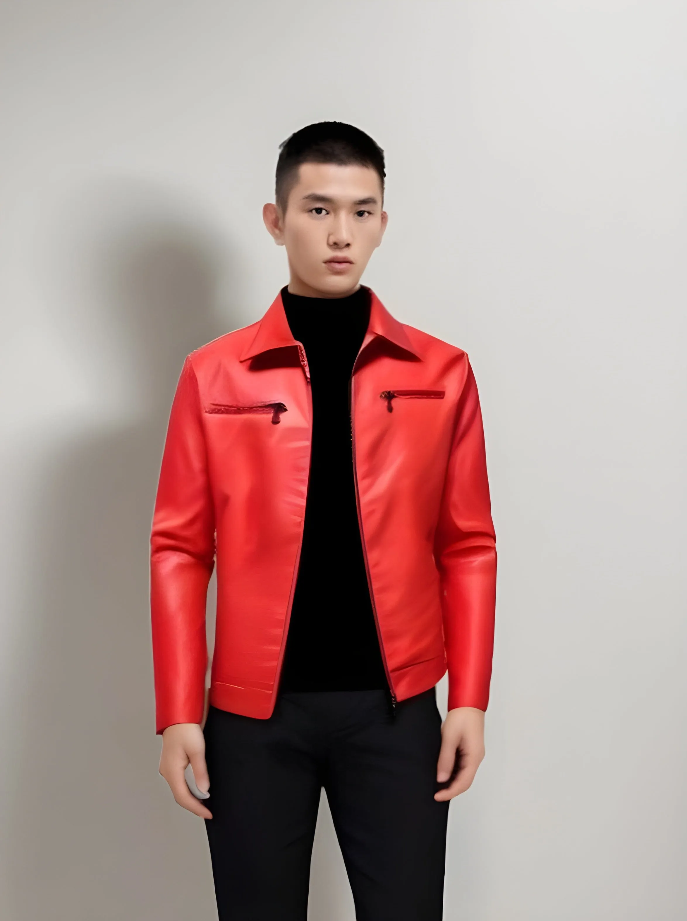The Kane Faux Leather Biker Jacket - Multiple Colors