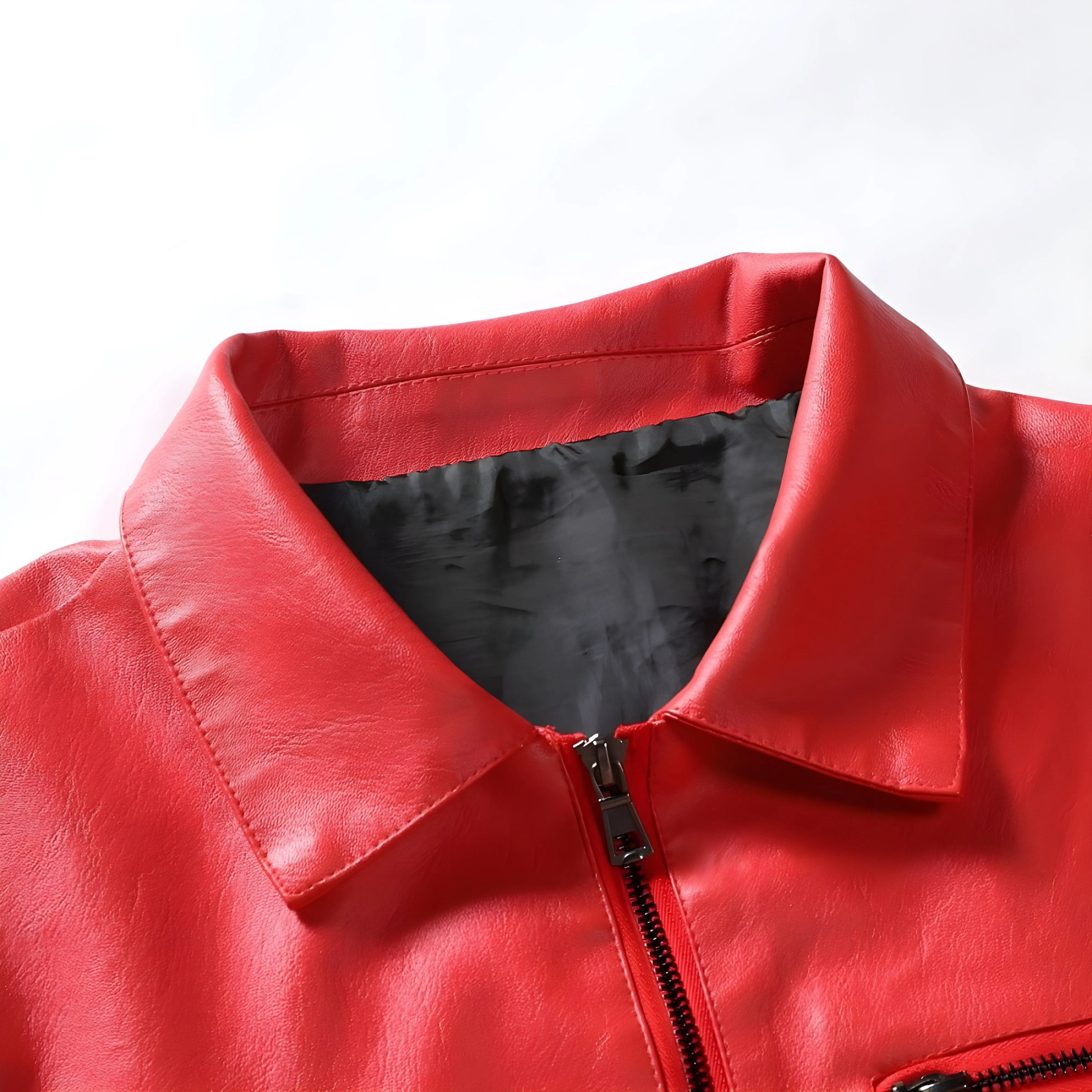 The Kane Faux Leather Biker Jacket - Multiple Colors