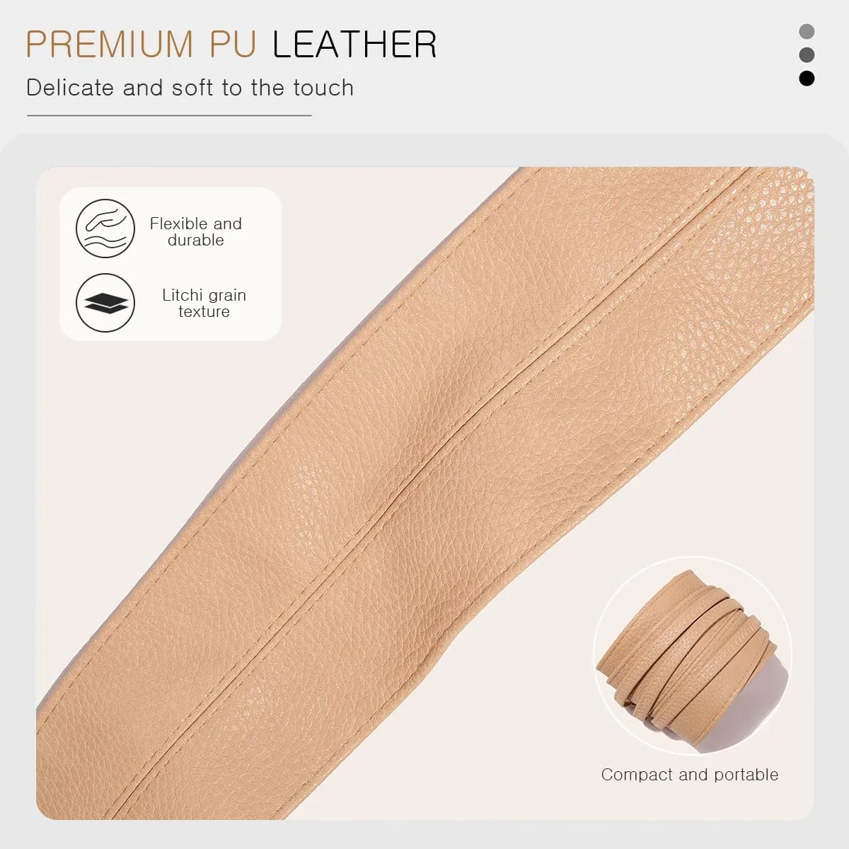 Women Wide Waist Belt Obi Belt PU Leather Knot Tie Up Wrap Around Waistband Vintage Cinch Belt For Dress Shirt Coat